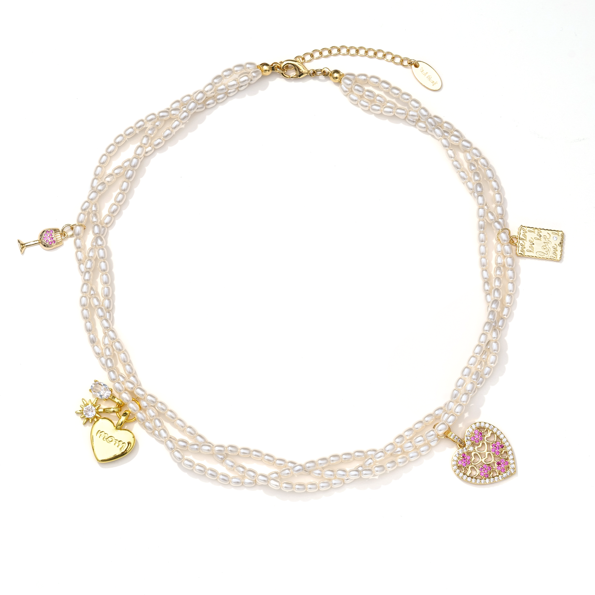 Eternal Affection Multi-Charm Necklace