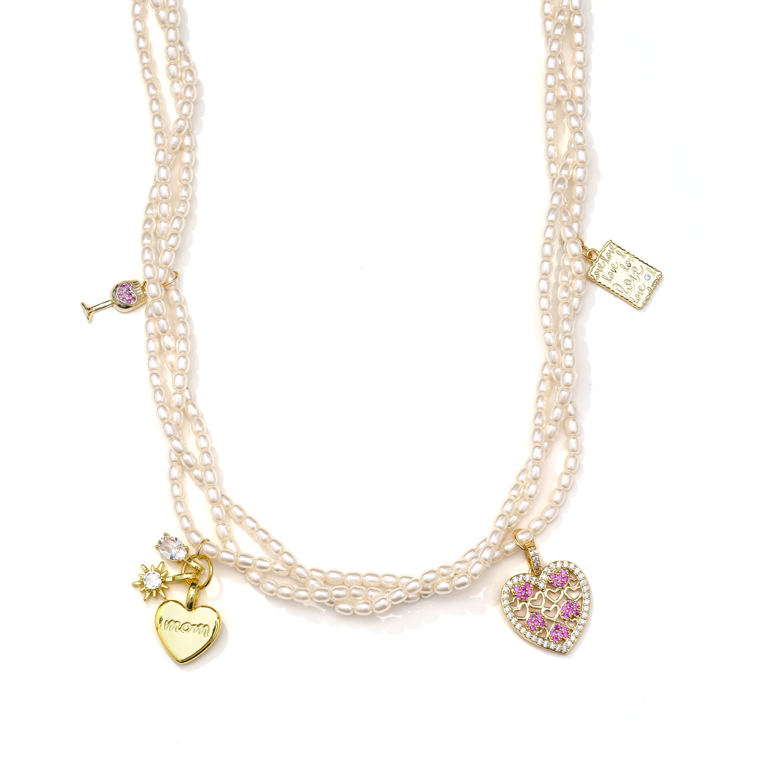 Eternal Affection Multi-Charm Necklace